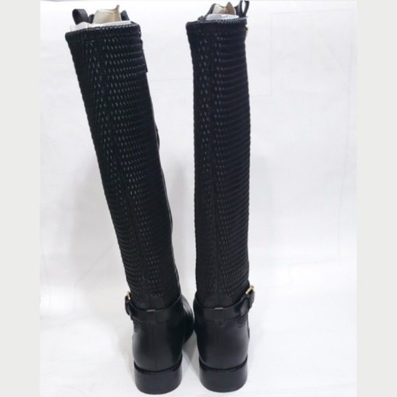 Cole Haan Galina Leather Riding Boots Black Size 7.5 - Picture 8 of 10